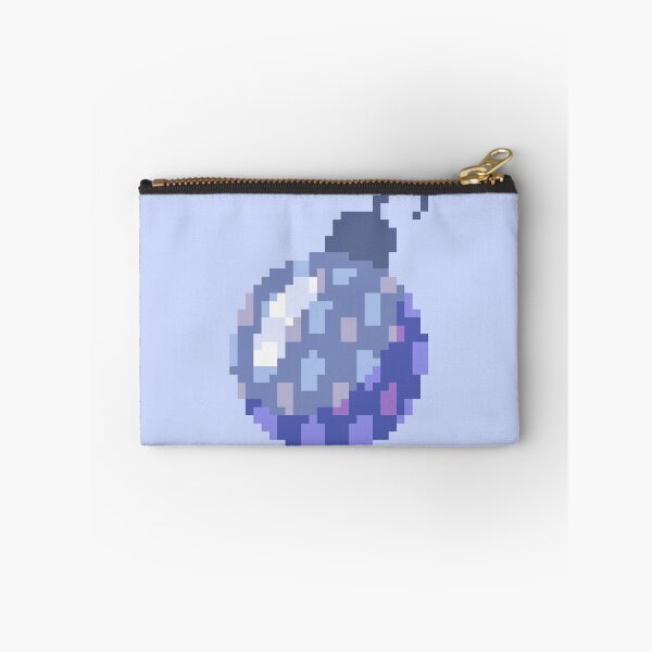Item preview, Cute Pixel Art Christmas Bauble Blue designed and sold by MM-Pink.