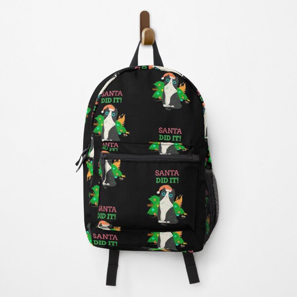 Item preview, Santa did it! Funny cat design designed and sold by Christof Hall.