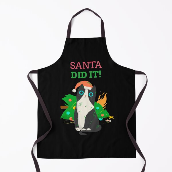 Item preview, Santa did it! Funny cat design designed and sold by Christof Hall.