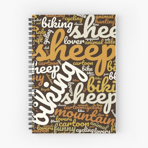 Item preview, Mountain Biking Sheep designed and sold by AmberSiraj.