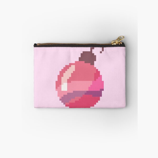 Item preview, Cute Pixel Art Christmas Bauble Pink designed and sold by MM-Pink.