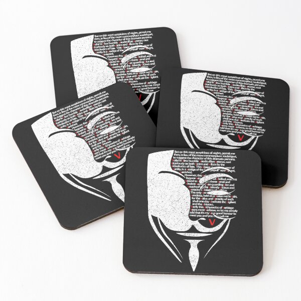 Item preview, V for Vendetta - Mask & V's Speech designed and sold by BeTheKooK.