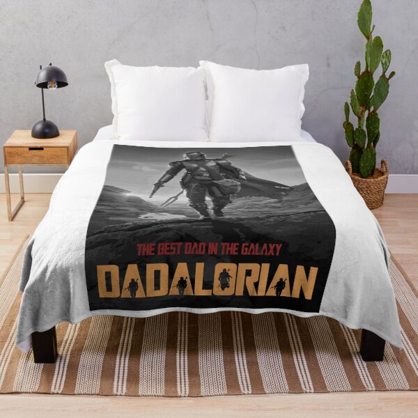 Item preview, Dadalorian the best dad in the galaxy -BW vintage designed and sold by IgaBarClay.