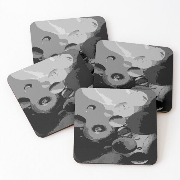 Item preview, Digital Abstract Patterns in Black and Grey designed and sold by ShopieHome.
