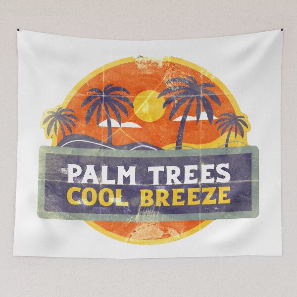 Item preview, plant more palm trees vintage sticker designed and sold by joy81.