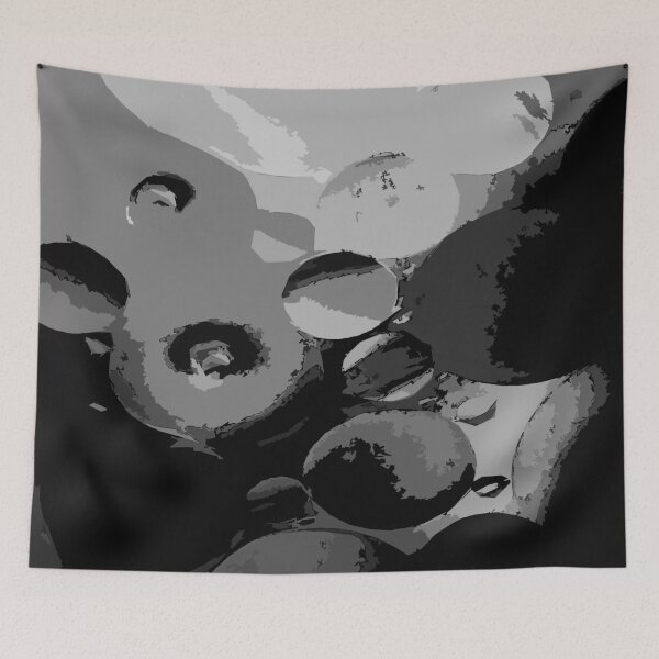 Item preview, Digital Abstract Patterns in Black and Grey designed and sold by ShopieHome.