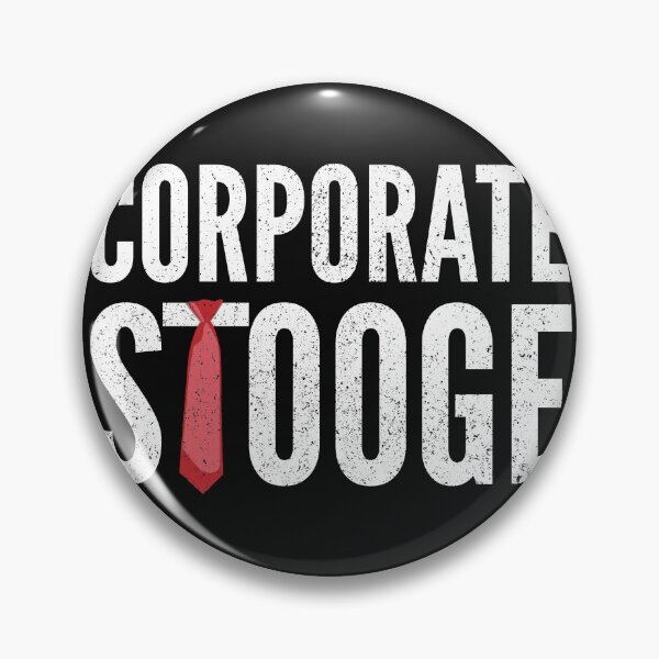 Item preview, Corporate Stooge, funny for office workers. designed and sold by Gold Wings Tees.