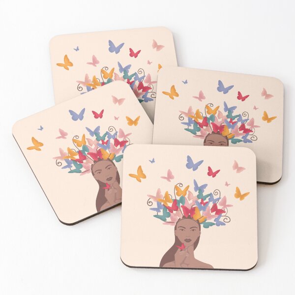 Item preview, Girl with a crown of butterflies. Beautiful woman. designed and sold by KSENIIA FAST.