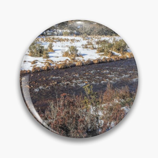 Item preview, Wintery Thredbo River designed and sold by eidann.