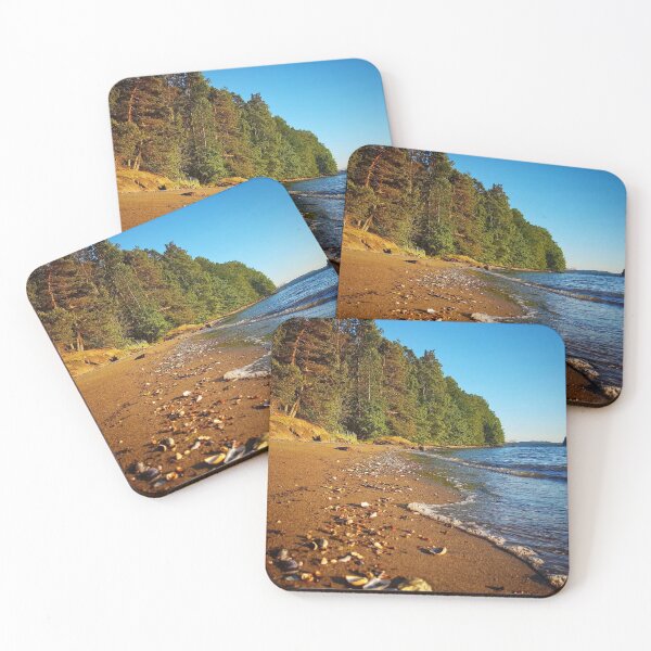 Item preview, Forest meets ocean, sandy beach meets rocky beach designed and sold by Digibee.