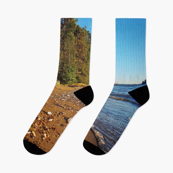 Item preview, Forest meets ocean, sandy beach meets rocky beach designed and sold by Digibee.