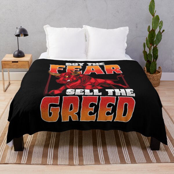 Item preview, Investing Buy The Fear Sell The Greed Stock Market designed and sold by perfectpresents.
