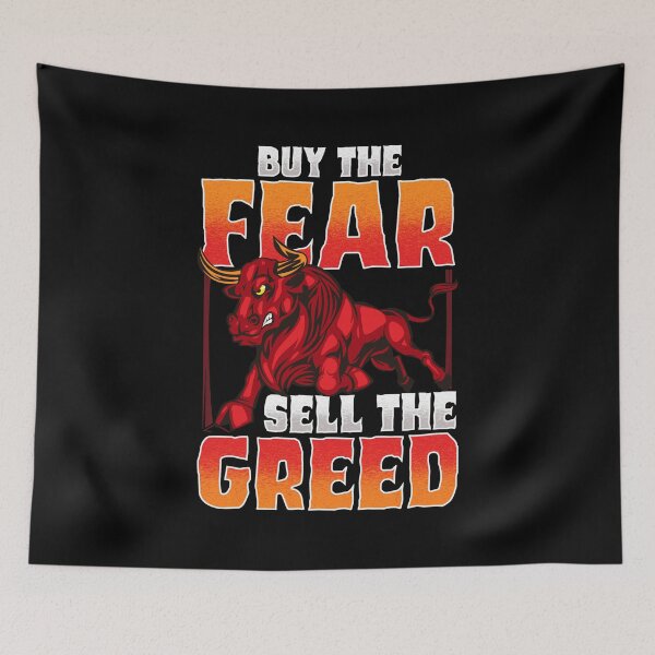 Item preview, Investing Buy The Fear Sell The Greed Stock Market designed and sold by perfectpresents.