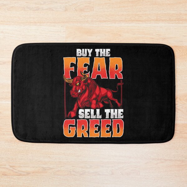 Item preview, Investing Buy The Fear Sell The Greed Stock Market designed and sold by perfectpresents.
