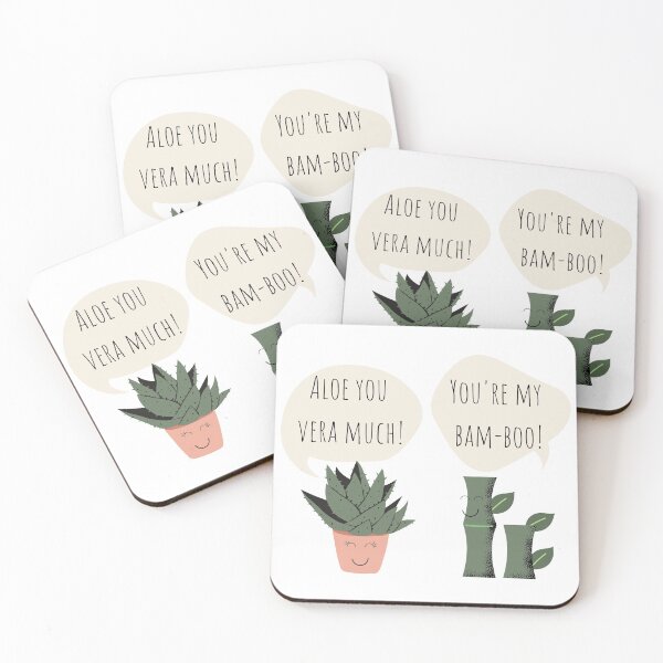Item preview, Aloe You Vera Much You're My Bamboo Plant Lover Funny Pun designed and sold by A. P..
