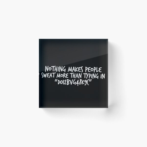 Item preview, Nothing makes people sweat more than typing in designed and sold by Worranarin.