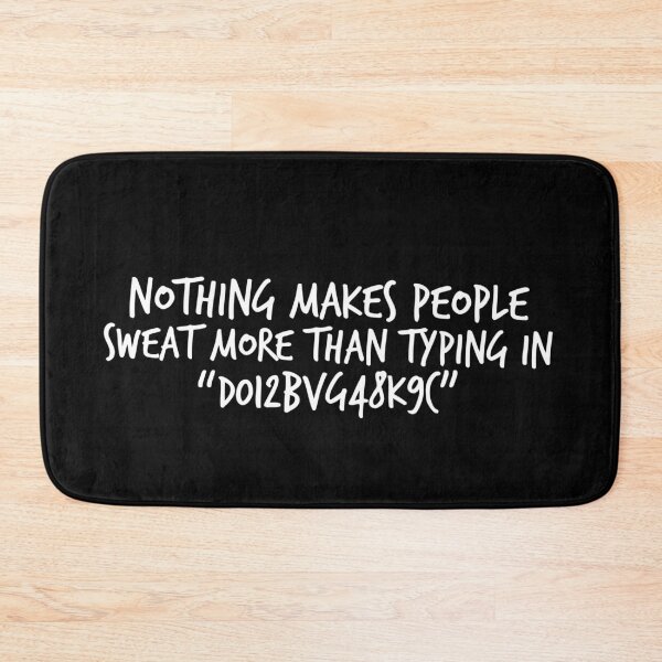 Item preview, Nothing makes people sweat more than typing in designed and sold by Worranarin.