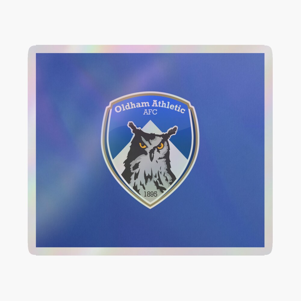 Vintage Oldham Athletic Enamel Football Badge
