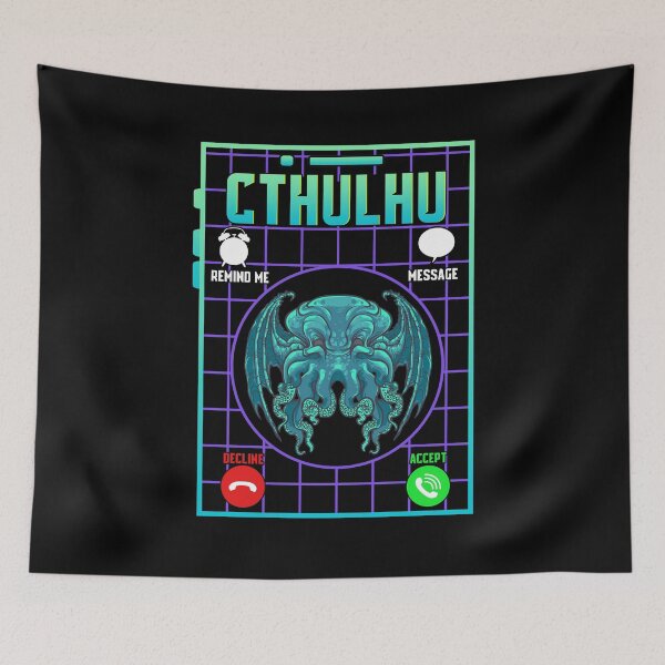 Item preview, Funny The Call Of Cthulhu Dark Occult Goth Pun designed and sold by perfectpresents.