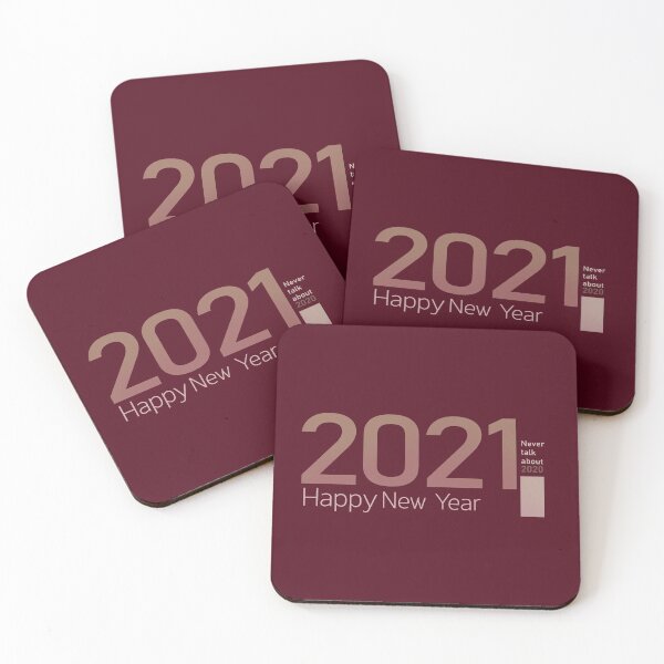 Item preview, Happy New Year 2021 Never talk about 2020 Collection designed and sold by Myartbeyours.