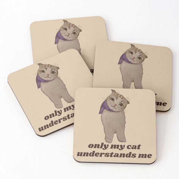Item preview, only my cat understands me designed and sold by lumilum.