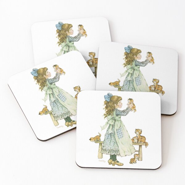 Item preview, Sarah kay - Girl with kittens designed and sold by jwebmarket.