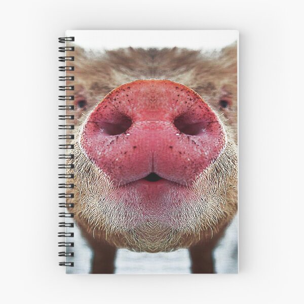 Item preview, Pig funny face and snout close up fits your mouth covering designed and sold by Dolphin Graphic.
