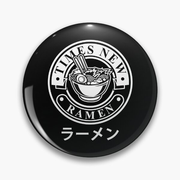 Item preview, Times New Ramen, funny noodles font pun design designed and sold by emmjott.