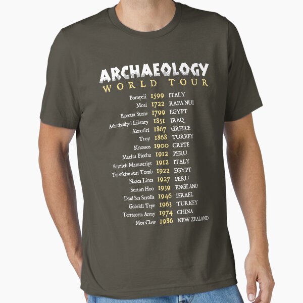 Item preview, Archaeologist World Tour Funny Historical Dig Sites designed and sold by GrandeDuc.