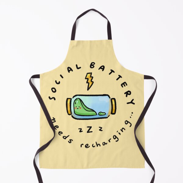 Item preview, Social Battery Needs Charging // Introverted Social Energy designed and sold by ShelliesWorld.