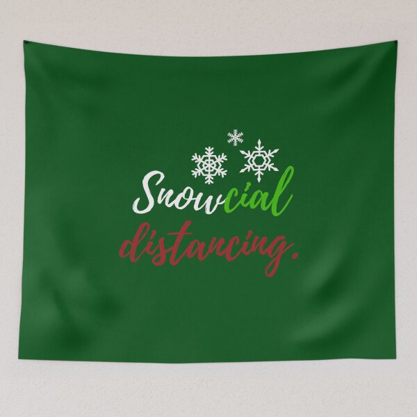 Item preview, A Snowcial distancing Christmas designed and sold by henrymencia.
