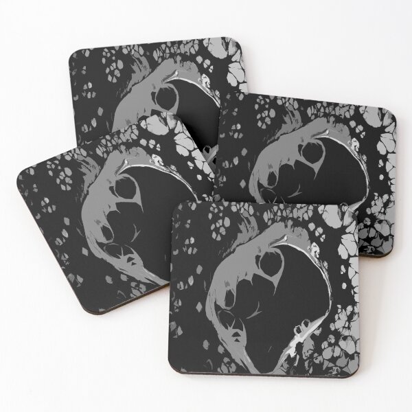 Item preview, Digital Abstract Patterns in Grey Shades and Black designed and sold by ShopieHome.
