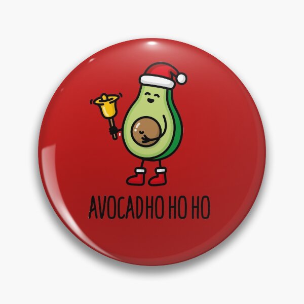 Item preview, Avocad ho ho ho avocado Santa Claus pun keto diet designed and sold by LaundryFactory.
