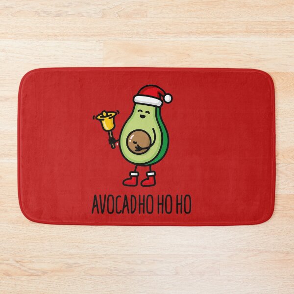 Item preview, Avocad ho ho ho avocado Santa Claus pun keto diet designed and sold by LaundryFactory.