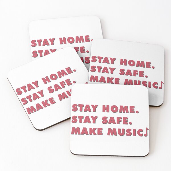 Item preview, Stay Home. Stay Safe. Make Music. designed and sold by tavishb.