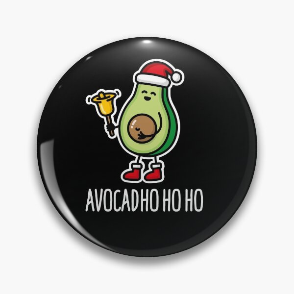 Item preview, Avocadho ho ho avocado Santa Claus pun ketogen diet Avocad ho ho ho  pun keto designed and sold by LaundryFactory.