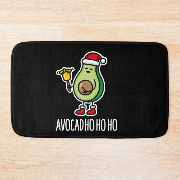 Item preview, Avocadho ho ho avocado Santa Claus pun ketogen diet Avocad ho ho ho  pun keto designed and sold by LaundryFactory.