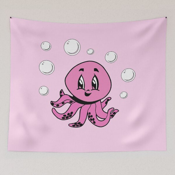 Item preview, Cute Pink Baby Octopus designed and sold by Trace1234.