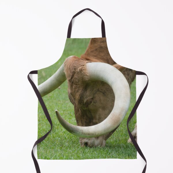 Item preview, Texas Longhorn Getting a Meal designed and sold by Mike Ashley.