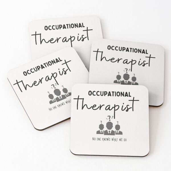Item preview, occupational therapist - no one knows what we do (black) designed and sold by Millenial Designs.
