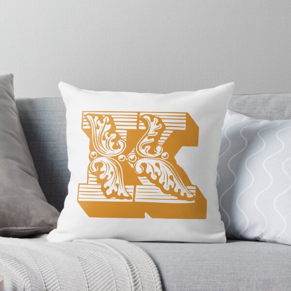 Item preview, Alphabet Pillow - K designed and sold by PSGCreative.