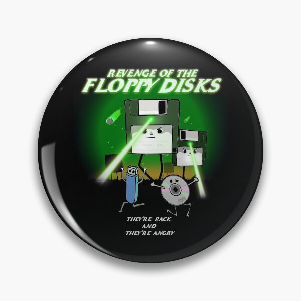 Item preview, Revenge of the Floppy Disks Retro designed and sold by Nerd Shizzle.
