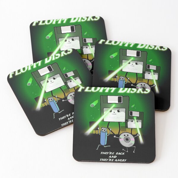 Item preview, Revenge of the Floppy Disks Retro designed and sold by Nerd Shizzle.