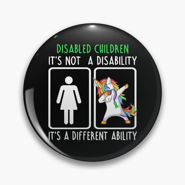 Item preview, Disabled Children It's not a Disability It's a different Ability designed and sold by DianabellShop.