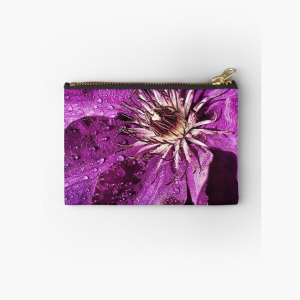 Item preview, Close up of a clematis purple flower  designed and sold by Digibee.