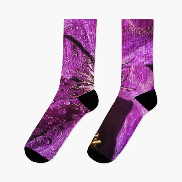 Item preview, Close up of a clematis purple flower  designed and sold by Digibee.