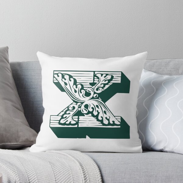 Item preview, Alphabet Pillow - X designed and sold by PSGCreative.