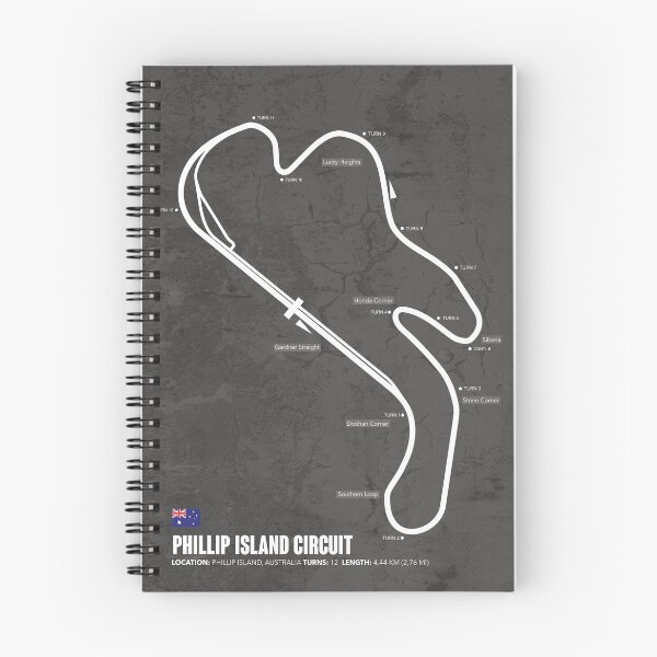 Item preview, Phillip Island Circuit designed and sold by Mapstars.