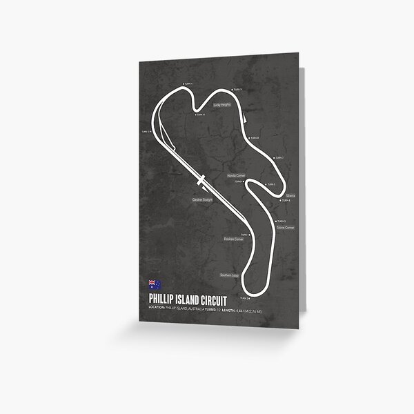 Item preview, Phillip Island Circuit designed and sold by Mapstars.