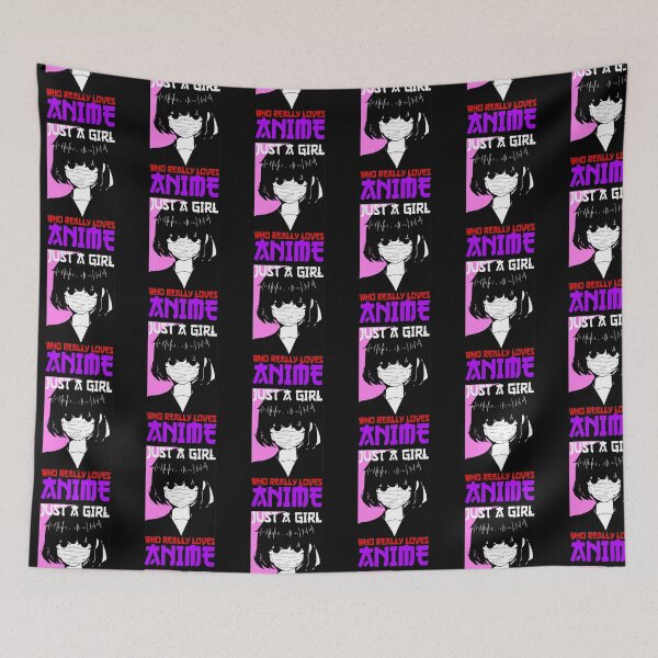 Item preview, ANIME GIRL - Who Loves Anime Waifu Japanese Anti Social Otaku Gift designed and sold by urban-design.